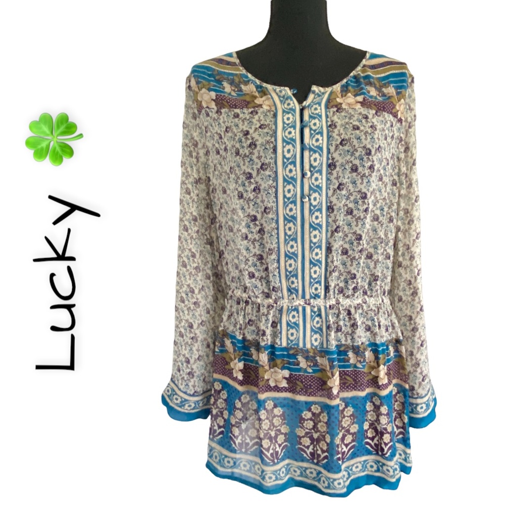 🎉HP🎉 LUCKY Boho Styled Tunic, Large
